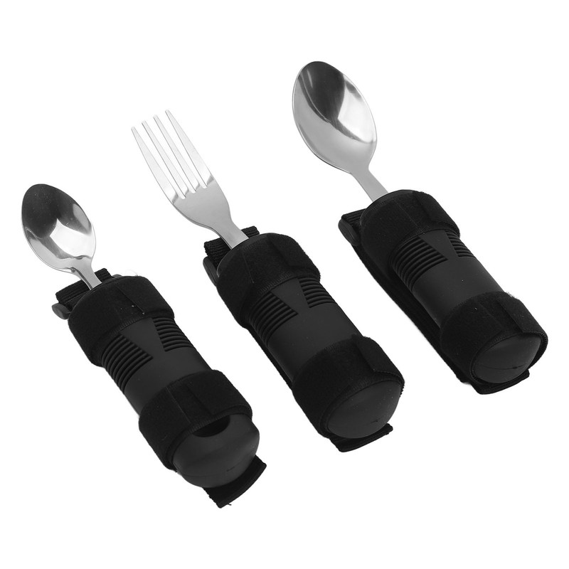 Adaptive Utensils Non Slip Handle Hemiplegia Aid Utensils Elderly Fork