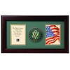 Allied Frame US Army Medallion Double Picture Frame - Two 4 x 6 Photo Openings