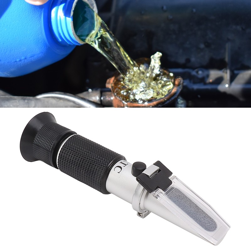 Antifreeze Refractometer with ATC Function Propylene Glycol Ethylene Glycol Wiper