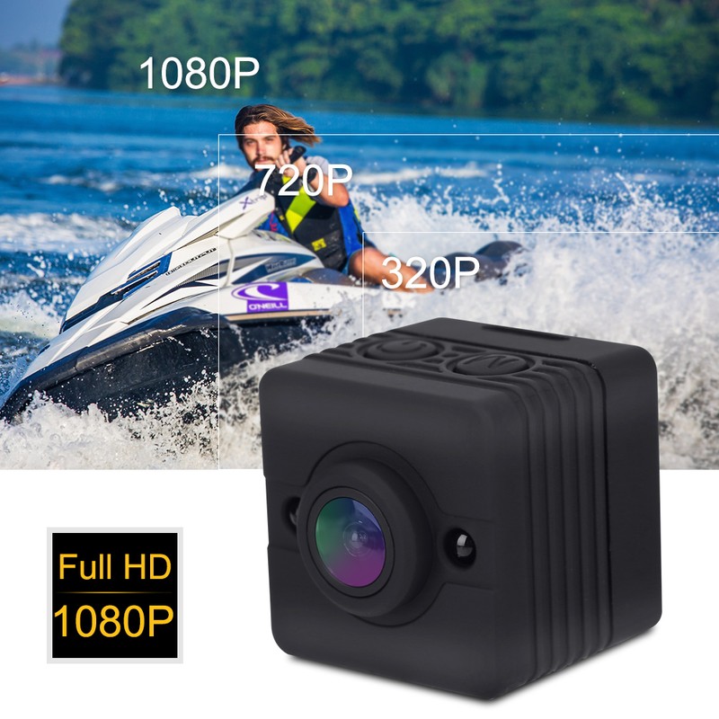 1080P HD Portable Mini Infrared Waterproof Cube Action Camera Camcorder