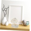 SHOWERORO Beautiful Silver Jewelry Box Decorative Earring Case Heart-shaped Necklace
