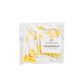 TePe Interdental Brush Original - Yellow 0.7 mm 25 Pack by TePe Munhygienprodukter AB, Sweden