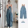 TYYRBMG CXH362 Denim Overalls, Women's, Overalls, All-in-One, Large Size, Big