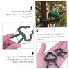 Generic 40pcs Plant Support Clips Loop Gripper for Gardening Non