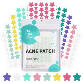 ALULU Pack of 360 Pimple Patches, 3 Sizes Pimple Patch Stars with Tea Tree Oil, Salicylic Acid, Invisible Hydrocolloid Anti Pimple Patches, Waterproof & Breathable Day and Night Acne Patches