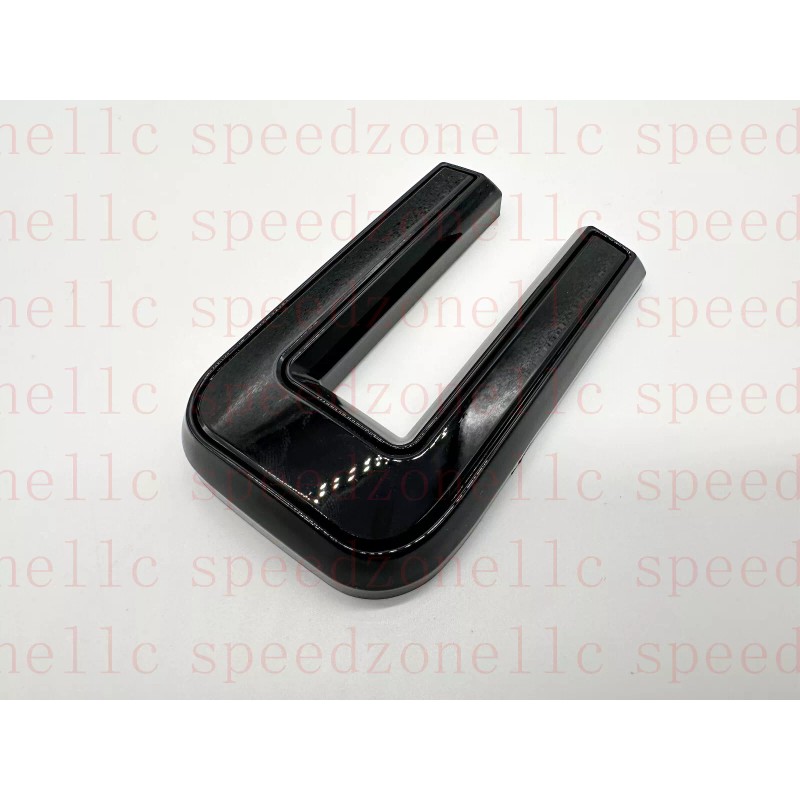 Auto Front Rear Gloss Black Emblem Overlay 2019-2024 GMC Sierra