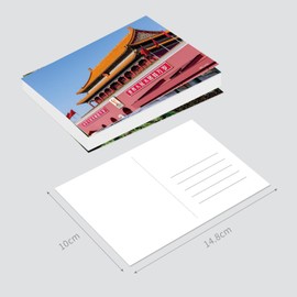 xtvinvm Beijing China Travel Postcards from Around the World Vintage Postcard Pack for Mailing Business Christmas Holiday Birthday Postcards with Mailing Side Set of 20