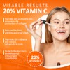 Atnadov Vitamin C Facial Serum 20%, Anti-Aging Vitamin C Serum