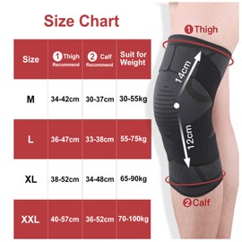 ZEACCT Knee Support for Men and Women, Compressed Knee Brace, 3D Elastic Knee Bandages, Knee Pads, Sports Men Knee Pads, Knee Support for Running, Hiking, Jogging, Volleyball