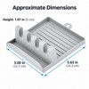 Kitchen Spoon Holders Fork Spatula Rack Shelf Organizer Plastic Chopsticks