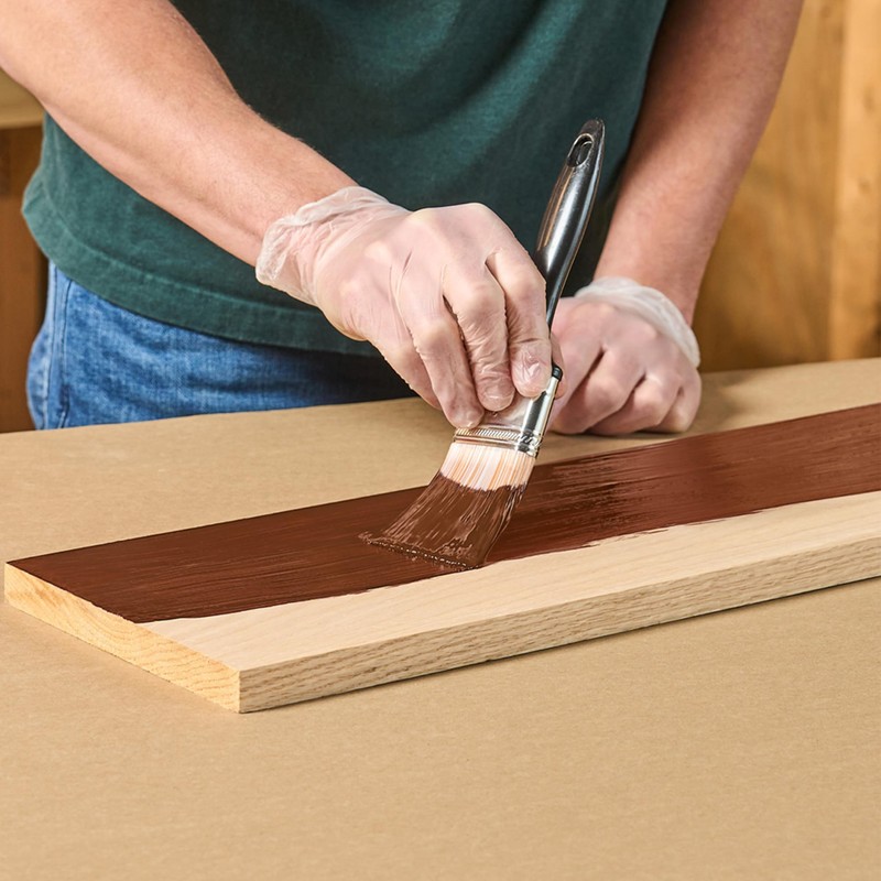 Varathane Total Control Gel Stain Water-Based Wood Stain, Quart, American