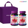 Holidays 홀리데이즈 석류 90정 2병 선물세트 (6개월분) Holidays Pomegranate 90