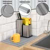 GQIRIL Dish Drying Mats for Counter - Absorbent Kitchen Countertop