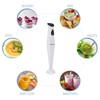 Elite Gourmet EHB-2425X Electric Immersion Hand Blender Stick, Mixer, Chopper,