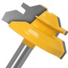 Lock Miter 45 Degree Joint Router Bits + 2Pcs Tongue