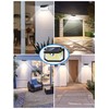 LANSOW Solar Motion Lights Outdoor 6 Pack, 188 LED/3 Modes,