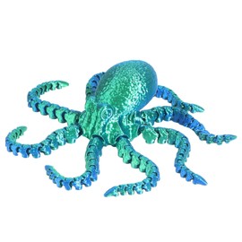 Wezalget 3D Printed Octopus Toy | 3D Printed Octopus Fidget Toy Articulated Octopus Figurine Toy Animal Model Octopus Toy Sea Creature Toy Home Decoration | for Kids Adults