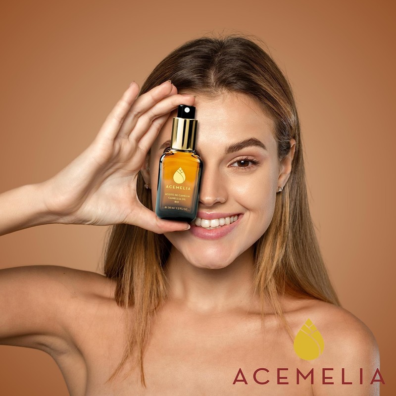 Organic Premium Camellia Oil - 50 ml - Natural Body
