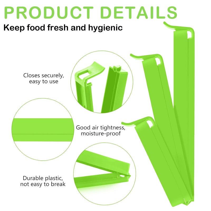 YOYEAH Pack of 50 Sealing Clips, Large, Food Storage Clips