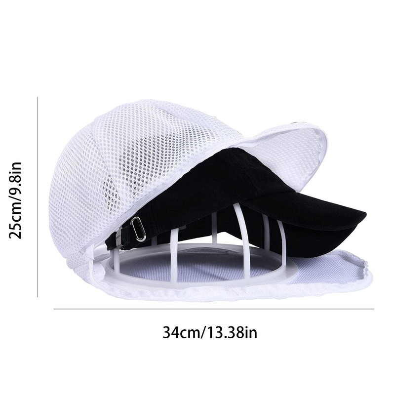 Baseball Cap Hat Washer for Washing Machine, 2 Pack Cap