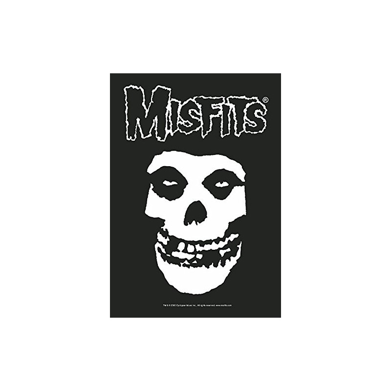 Bioworld Misfits,Classic Fiend Skull Flag