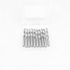 KLOT 10 brocas de carburo sólido de 4 mm, vástago