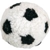 Dog Life Berber Soft Fleece Squeaky Football Dog Toy, 12