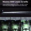 Kmow Luz Bicicleta Led Recargable 6000 Lúmenes 10000mah Ipx6