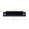 Coshar 2Pcs Window Sash Lift Handle Surface Mounted Cabinet Handle
