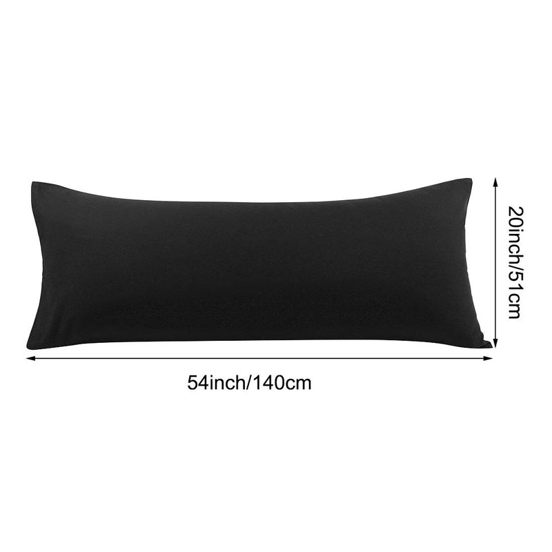 PiccoCasa Body Pillow Cover with Envelope Closure, Pillow Case for