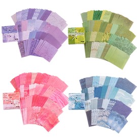 400 PCS Vintage Scrapbook Paper Aesthetic Paper Supplies Decorative Paper Stationery Scrapbooking Paper DIY Journaling Supplies for Photo Album Junk Journal Tags