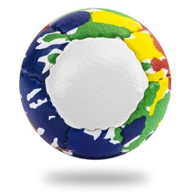 Lax Sak Soft Practice Lacrosse Balls - Same Weight & Size as a Regulation Lacrosse Balls, Great for Indoor & Outdoor Practices, Less Bounce & Minimal Rebounds - Psychedelic, 2 Pack