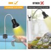 25W Heat Lamp with Holder UVA UVB Basking Lamp with