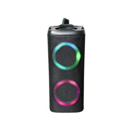 Brightium Kabelloser Bluetooth-Lautsprecher 2 x 5 W mit LED-Licht, ideal für Partys und Unterhaltung, bietet Surround-Sound und und helle Atmosphäre.