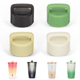 TYESO - TS-8848A/B Tumbler Replacement Straw Spout Caps Extra Caps Lids Spout Caps Set of 4 (Cup and other accessories not included)