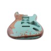 sunsmile Sunsmile Relic Electric Guitar Body Nitro Top Alder Wood