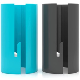 Wrapping Paper Cutter Gift Wrap Cutter Portable Sliding Wrapping Paper Roll Cutter Tool Upgraded Kraft Paper roll Slitter Cutter Safer and Easier Cutting (2 Pack)