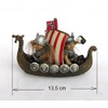 geschenke-trolle.de Norway Viking on Boat Figure