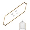 ONYUOKU 20 lb Propane Tank Holder Bracket Kit for RV