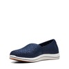 Clarks Breeze Emily Mocasín para Mujer, Azul Marino sintético, 12