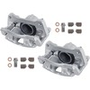 MOSTPLUS 18B5044 18B5045 Front Brake Caliper Assembly w/Bracket Compatible for