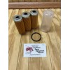 John Deere (3) FUEL FILTERS /BOWL FOR JOHN DEERE 850,950,1050,