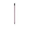 Pack of 10 Wooden Pencils with Eraser in Metallic Look
