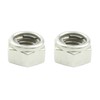 POSH M5 900055-S2 Motorcycle Goods Lock Nut, Stainless Steel, 2