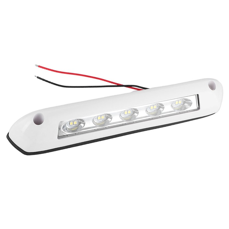 12V/24V RV LED Light Universal 8W Waterproof Awning Porch Lamp