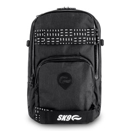 Skunk Nomad Skaters Backpack - Smell Proof - Weather Resistant- With Combination Lock (Charcoal - Limited Edition)