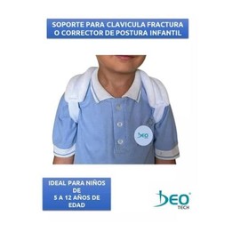 Soporte Para Clavícula Infantil/corrector Postura Ajustable