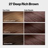 Revlon ColorSilk with Bond Repair Complex, Brown Permanent Hair Color,