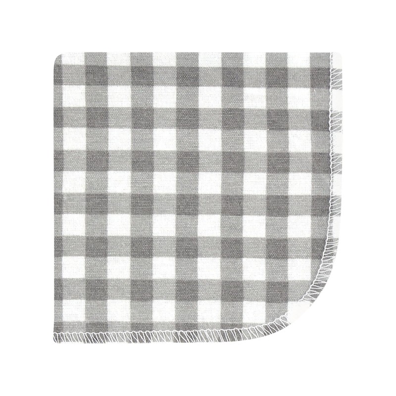 Hudson Baby Unisex Baby Flannel Washcloths, Farm Friends Cream 12Pk,