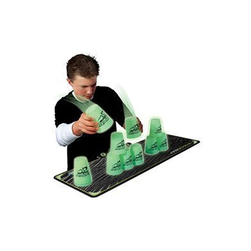 Speed Stacks Glow-in-the-Dark StackPack Green by Play Along